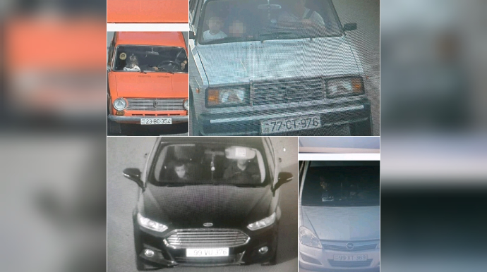 Uşaqları təhlükəyə atıb DYP-nin kamerasına düşən sürücülər belə ifşa olundu - FOTOLAR 