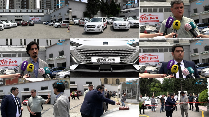 Bakıda “Yango” şirkətinin tərəfdaşı olan və yeni avtomobillərə malik taksi parkı açılıb  - VİDEO