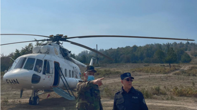 Kəmaləddin Heydərov Qəbələdə yanğın baş vermiş ərazilərə gedib  - FOTO - VİDEO