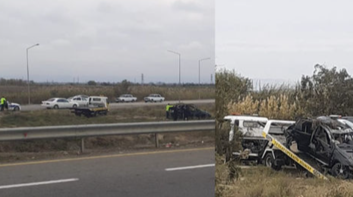 Yevlaxda faciə: Toyuna hazırlaşan qız qəzada həlak oldu, bir nəfər itkin düşdü - YENİLƏNİB - FOTO - VİDEO 