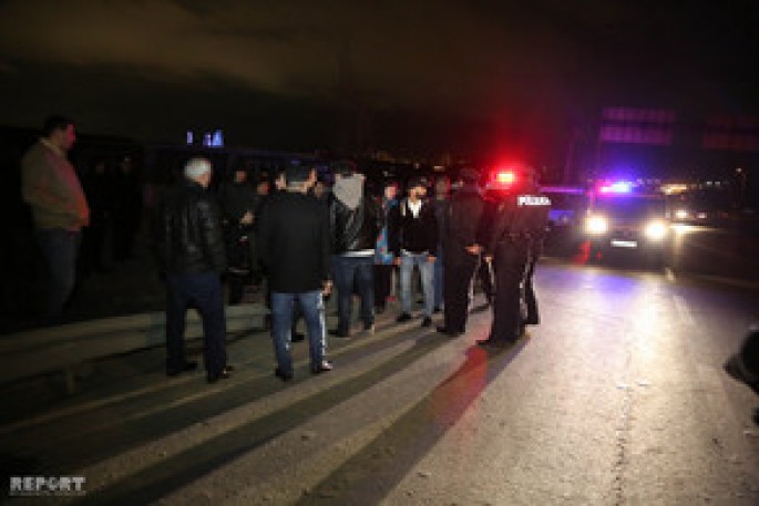 Dairəvi yolda maşın qadını vurub öldürdü