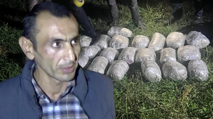 Əvvəllər insan alveri cinayətlərinə görə məhkum olunmuş şəxs narkotiklə ƏLƏ KEÇDİ  - VİDEO