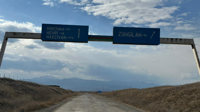 Naxçıvana 50 km yolumuz olacaq - Zəngəzur dəhlizində SON VƏZİYYƏT - FOTOLAR