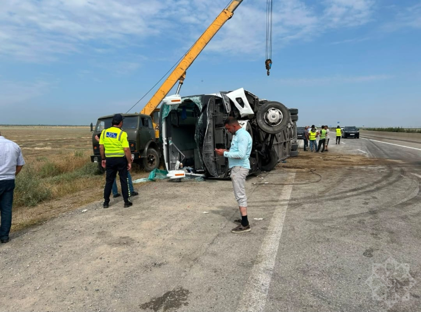 Hacıqabulda avtobus qəzasında xəsarət alanların kimliyi məlum olub – ADLAR - FOTO - VİDEO 