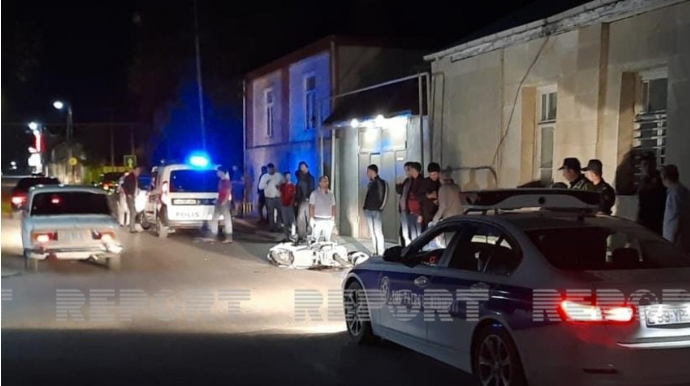 Qubada avtomobil motosikletçini vuraraq hadisə yerindən qaçıb