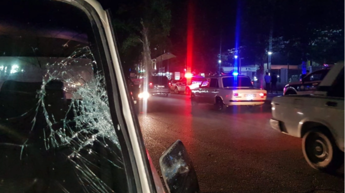 Sumqayıtda avtomobil piyadanı vuraraq öldürdü 