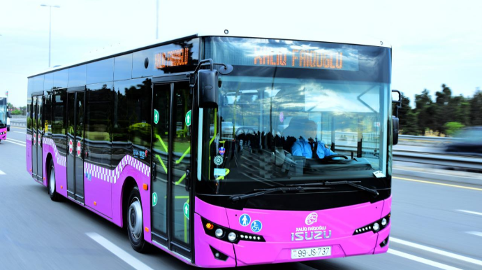 Bakıda bəzi avtobusların hərəkət istiqamətləri dəyişdirilib 
