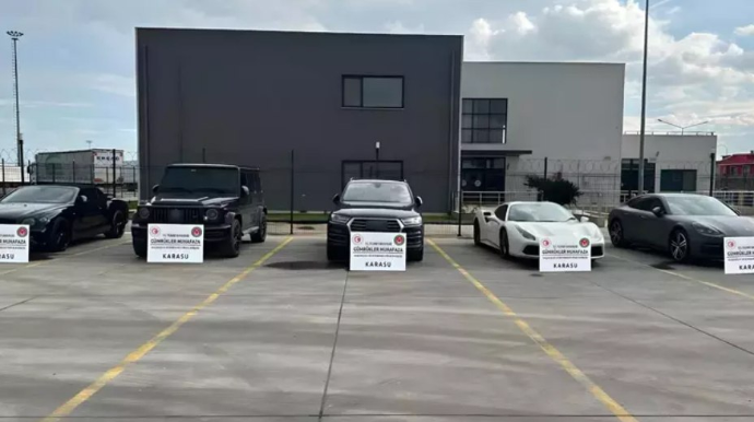 Qaçaq avtomobil əməliyyatı: 25 milyonluq vasitələr müsadirə edildi - FOTO