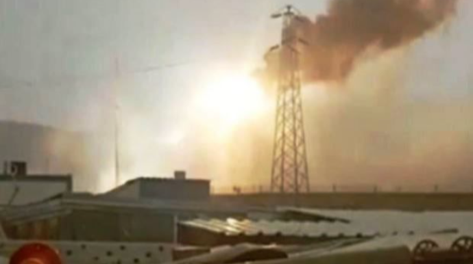 Atom elektrik stansiyasını ildırım vurdu, yanğın baş verdi – VİDEO 