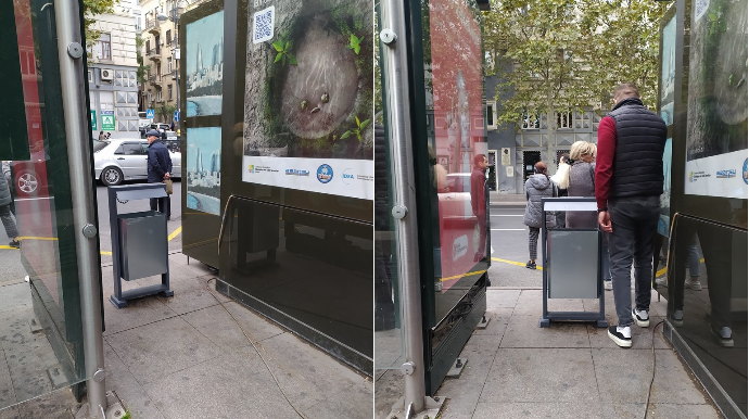 Остановка, киоск и мусорный бак: где пройти пешеходу? - ФОТО 