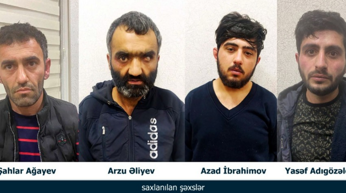 Bakıda avtomobillərin akkumlyatorunu oğurlayan 4 nəfər tutuldu   - VİDEO - FOTO