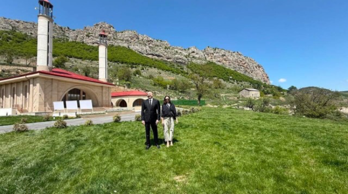 Mehriban Əliyeva Daşaltıdan fotolar paylaşdı   - FOTO