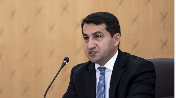 Hikmət Hacıyev: "5 bölgəyə 229 mərmi atılıb" 