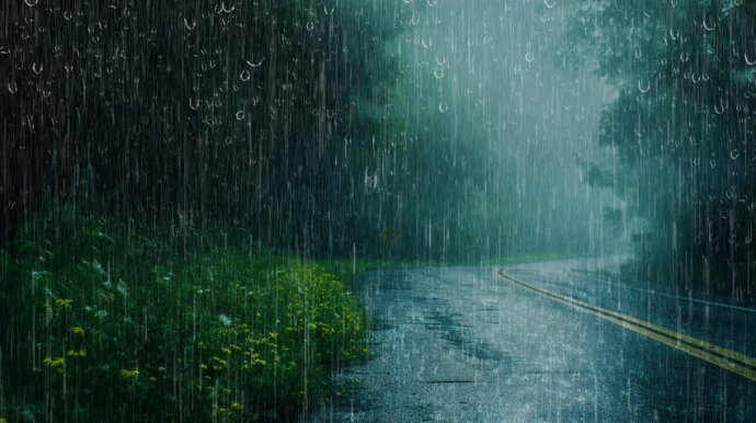 Sabah intensiv yağış yağacaq, şimşək çaxacaq, dolu düşəcək