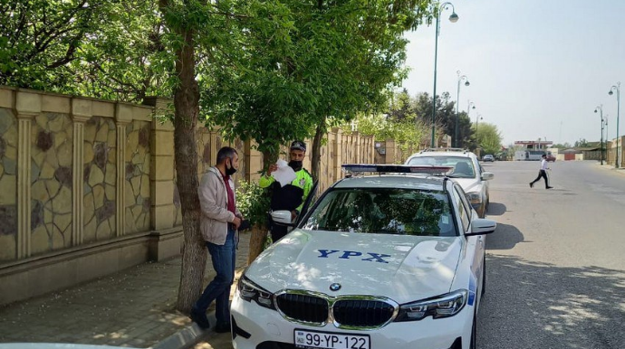 Biləsuvarda 14 sürücü inzibati məsuliyyətə cəlb edilib    - FOTO