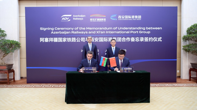 ADY və Çin şirkəti Anlaşma Memorandumu imzaladı - FOTOLAR