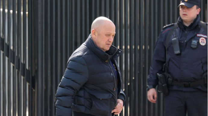 Priqojinin təyyarəsi Belarusda yerə enib