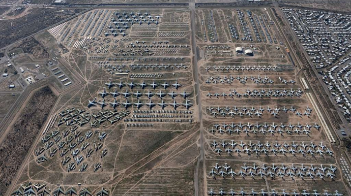 Dünyanın ən böyük "təyyarə məzarlığı"