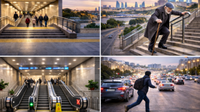 Keçid var, yol yoxdur - Piyadalar niyə qaydanı pozur və cərimələnir?