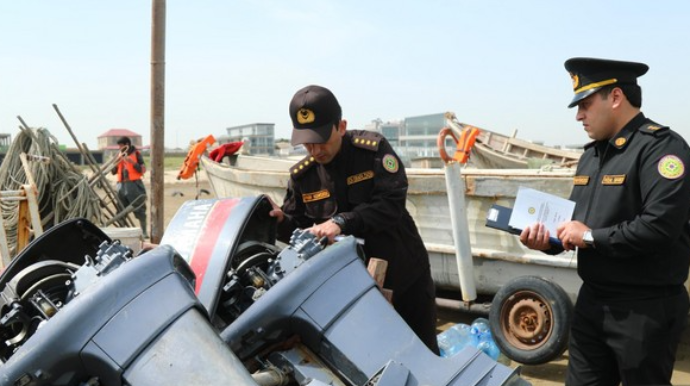 Kiçikhəcmli gəmilərə texniki baxış keçirilib - FOTO 