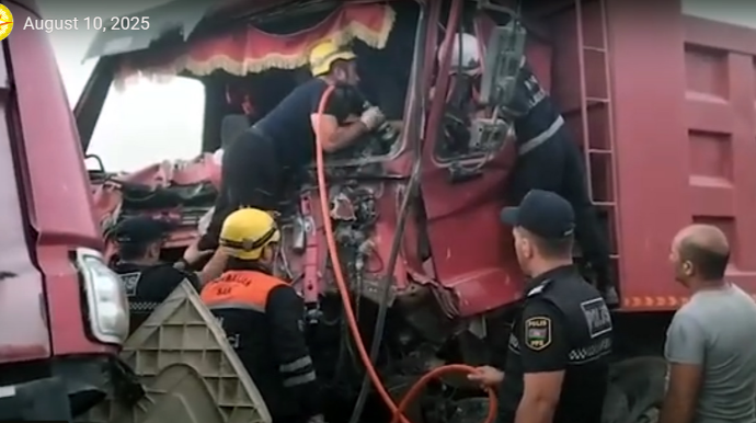 В Баку произошло серьезное ДТП – ВИДЕО