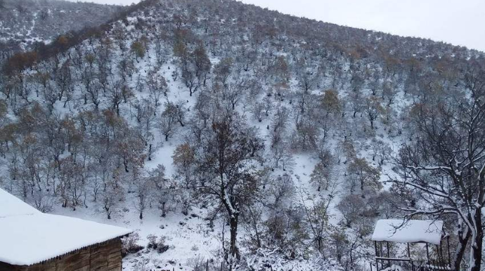 Завтра в горных районах Азербайджана выпадет снег  