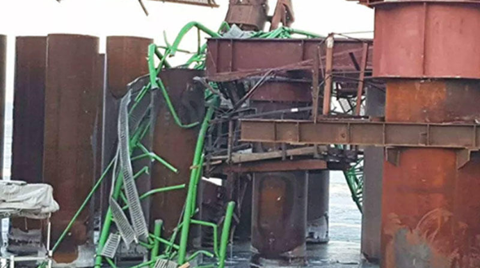 Volqa çayı üzərində ağır qəza  - FOTO