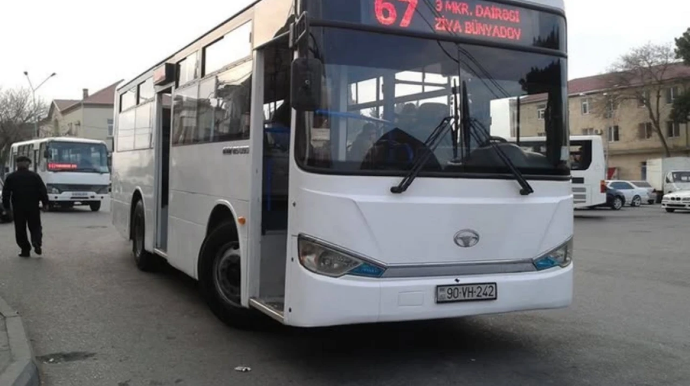 Bakıdakı 67 nömrəli marşrutun avtobusları yenilənir 