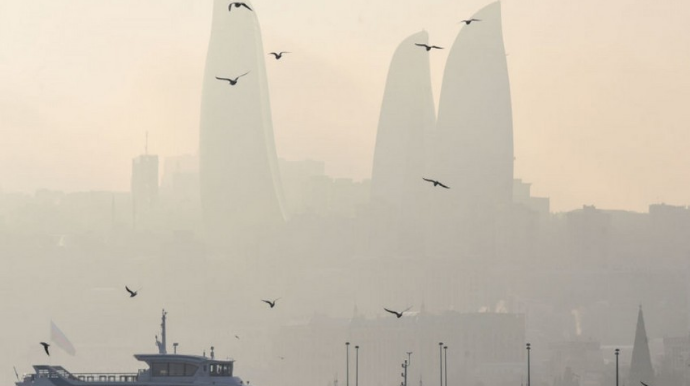 Havada toz dumanı davam edir