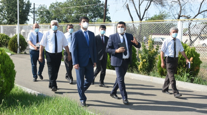 Seymur Orucov içməli suyun keyfiyyəti ilə yerindəcə tanış olub