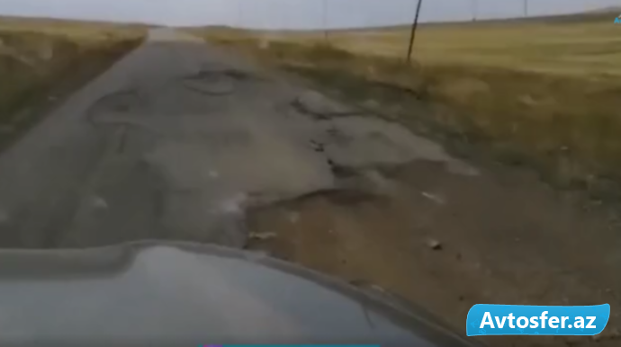 Gədəbəy və Şəkinin bərbad yolları; məmurlar pulu talayıb, yollar dağılıb - VİDEO