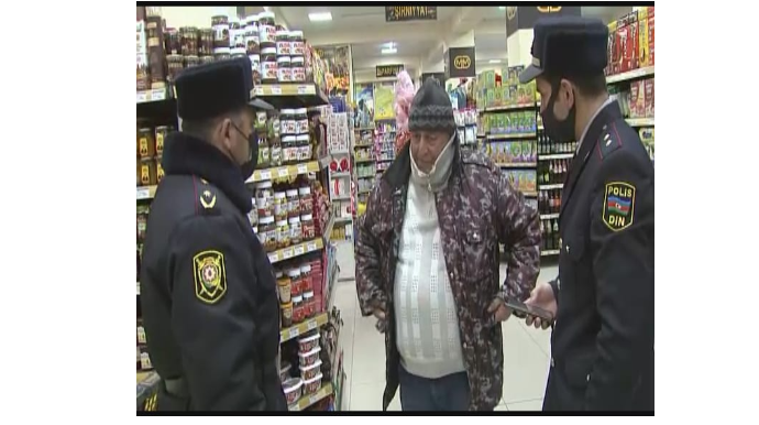 Göyçayda karantin rejimi ilə bağlı reyd keçirilib  - FOTO 