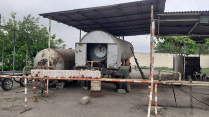 FHN Tovuzda maye qazdoldurma məntəqələrinin istismarını dayandırdı - FOTO - VİDEO 