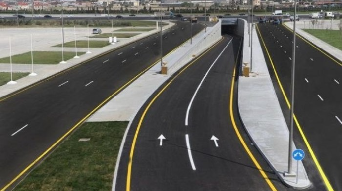 Bakıda yeni yol çəkilir - Sürücülərin işi asanlaşacaq - VİDEO