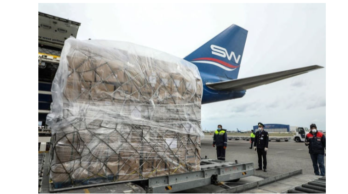 Ukraynaya humanitar yardım daşıyan təyyarə Azərbaycandan yola düşüb 