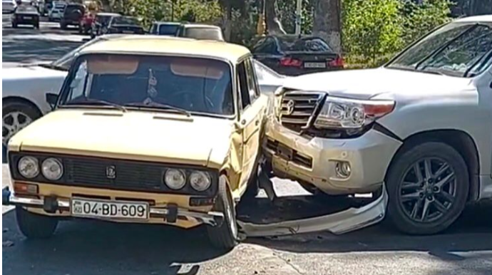 Stop nişanında dayanmayan “Prado” “06”ya çırpıldı   - VİDEO