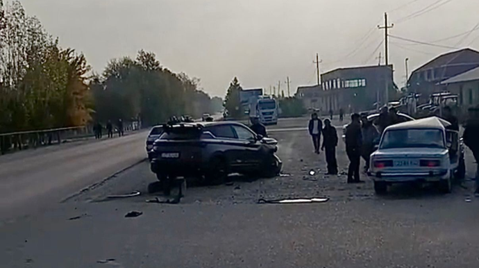 Göyçayda qayda pozan “VAZ” sürücüsü qəza törətdi   - VİDEO