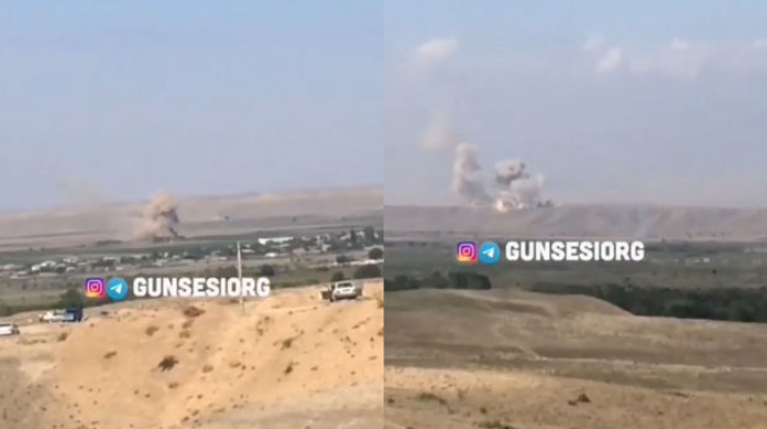 Ordumuzun uğurlu zərbələri İrandan göründü - VİDEO 