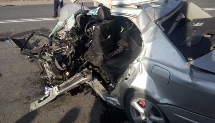 Qəzaya düşən avtomobilin şok detalı üzə çıxdı - VİDEO 