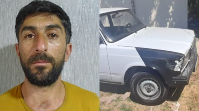 Ağdamda avtoxuliqanlıq edən şəxs həbs edilib  - FOTO