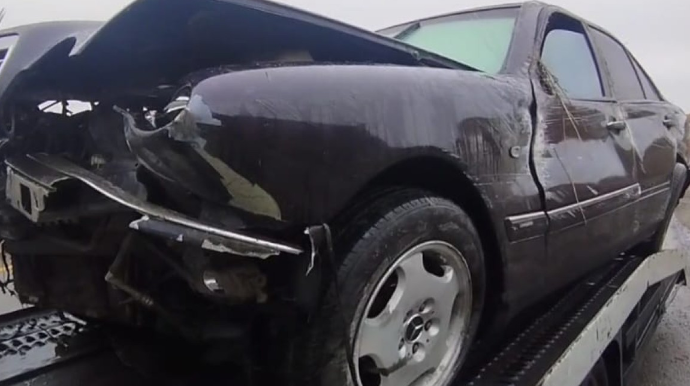 Şamaxıda avtomobil aşdı - Xəsarət alanlar var 