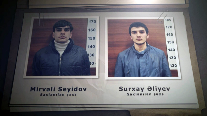 В Баку задержаны молодые люди, совершившие грабеж - ВИДЕО