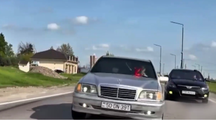 Toy karvanında avtoxuliqanlıq edənlər HƏBS EDİLDİ  - FOTO - VİDEO