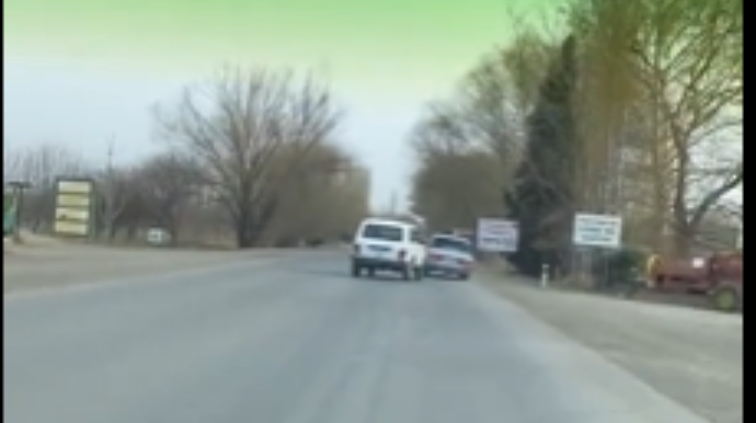 "Niva" "06"nın yoluna çıxdı:  sürücü son anda...  - VİDEO