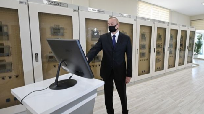 İlham Əliyev Bakıda açılışda - FOTO