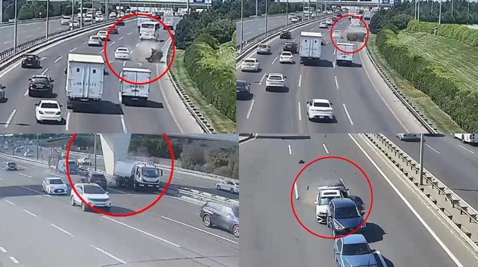 Bakıda dəhşətli yol qəzalarının görüntüləri YAYILDI  - Hər şey bir saniyədə baş verir - VİDEO 