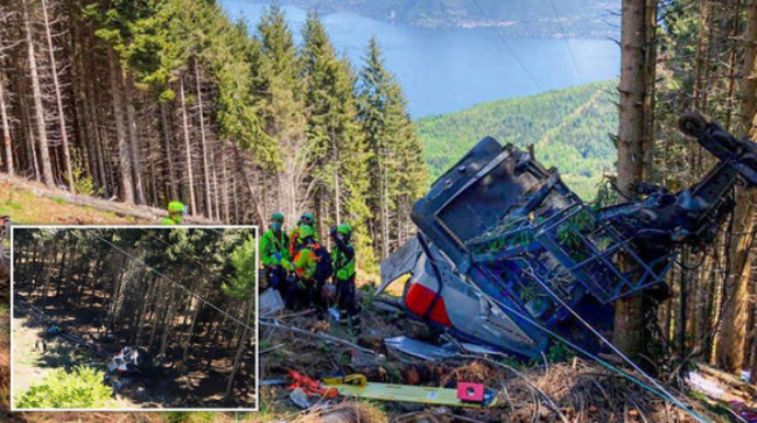 İtaliyada funikulyor qəzasında 12 nəfər öldü