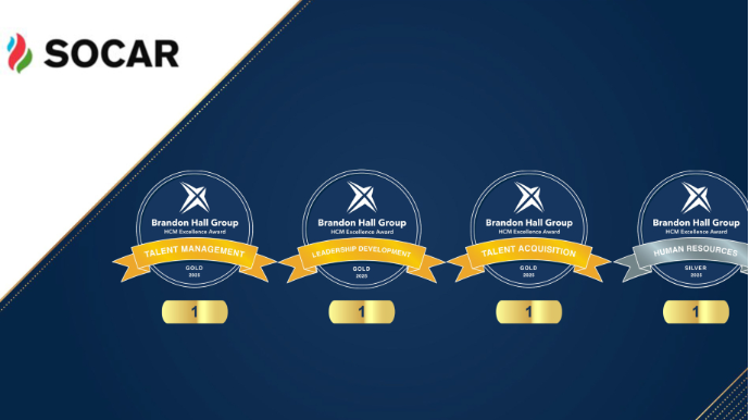 SOCAR insan kapitalının inkişafı sahəsində mükafat qazanıb