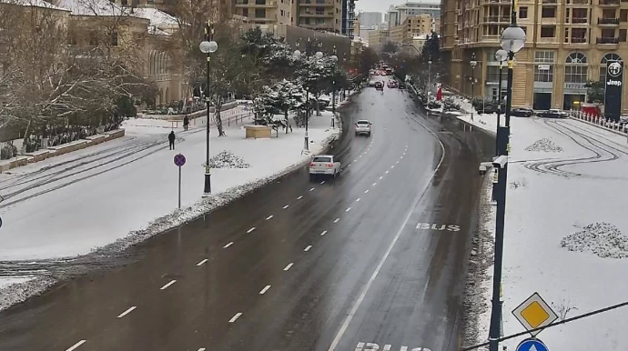 Yollarda vəziyyət necədir? - FOTO