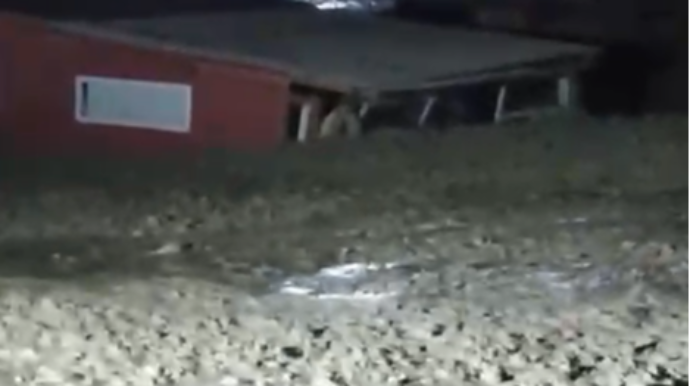 Qusarın Ləzə kəndində palçıq seli - VİDEO 